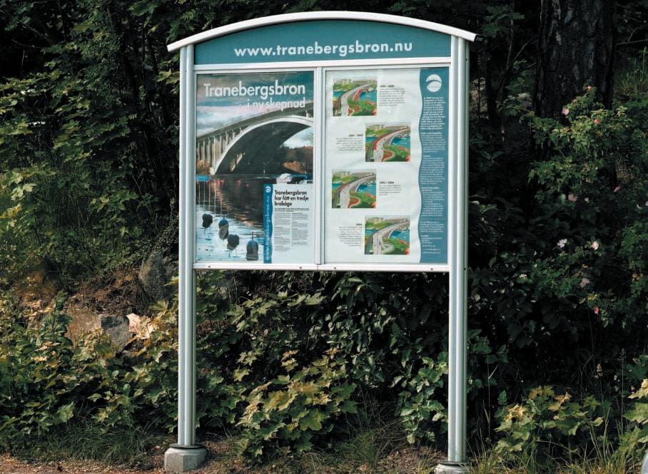 Das Informationssystem City 90 Bowe von Team Tejbrant